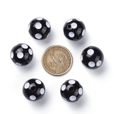 Chunky Bubblegum Acrylic Beads SACR-S146-20mm-09-1