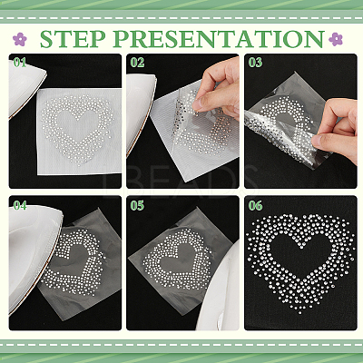 Glass Hotfix Crystal Rhinestone DIY-WH0349-327C-1