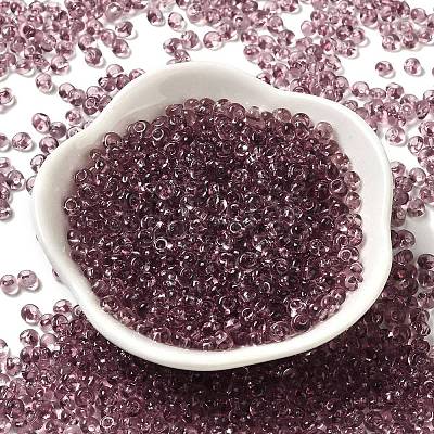 Transparent Colours Glass Seed Beads SEED-P006-02A-13-1