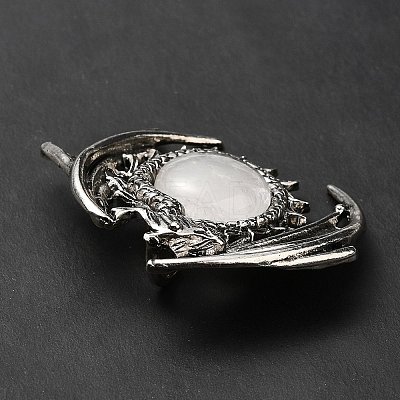 Natural Quartz Crystal Pendants G-B033-05AS-19-1