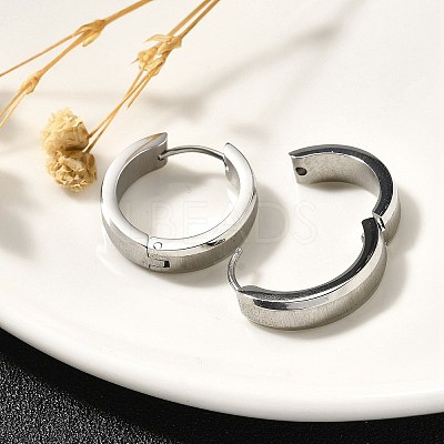 304 Stainless Steel Hoop Earrings for Women EJEW-C096-44P-1