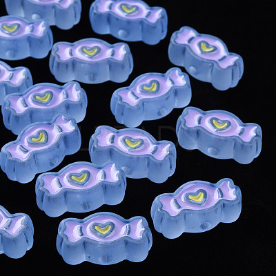 Transparent Acrylic Beads MACR-S374-05B-04-1