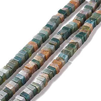 Natural Indian Agate Beads Strands G-K326-07-1