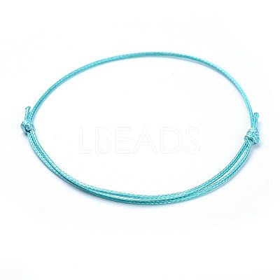Eco-Friendly Korean Waxed Polyester Cord Bracelet Making BJEW-JB04256-10-1