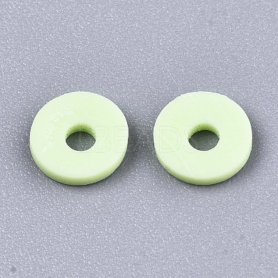 Handmade Polymer Clay Beads LS-CLAY-Q251-4.0mm-80-1