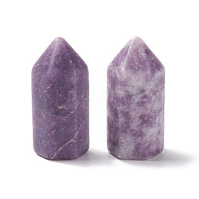 Natural Lepidolite/Purple Mica Stone Sculpture Display Decoration G-A205-27B-1