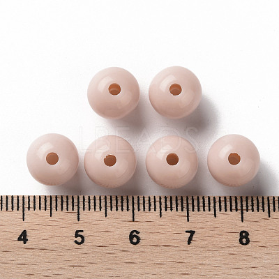 Opaque Acrylic Beads MACR-S370-C10mm-34-1