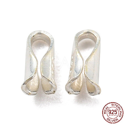 925 Sterling Silver Cord End STER-Q191-06A-S-1