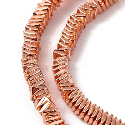 Electroplated Synthetic Non-magnetic Hematite Beads Strands G-G849-07A-RG-1