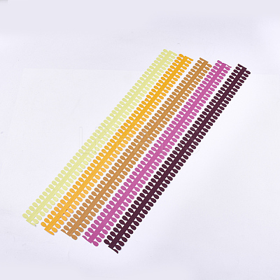 DIY Flower Paper Quilling Strips DIY-T002-05-1