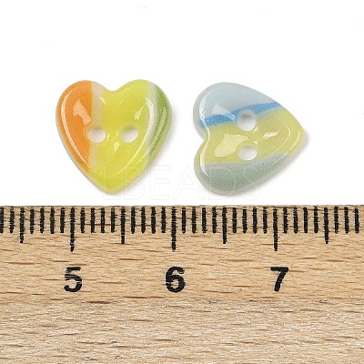 2-Hole Porcelain Buttons PORC-R010-07B-1