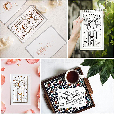 Stainless Steel Cutting Dies Stencils DIY-WH0242-216-1