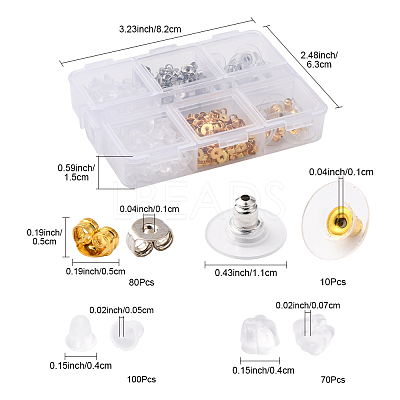 Brass Ear Nuts FIND-FS0003-67-1