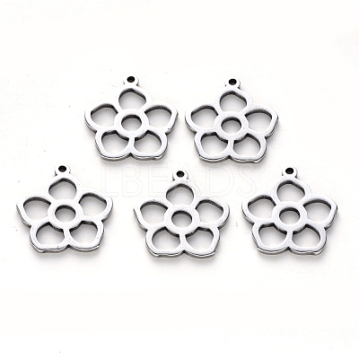 Tarnish Resistant 304 Stainless Steel Pendants STAS-N092-92-1