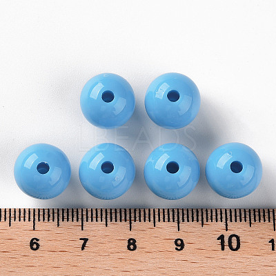 Opaque Acrylic Beads MACR-S370-C12mm-8-1