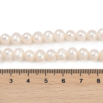 Natural Cultured Freshwater Pearl Beads Strands PEAR-I007-07Y-10A-1