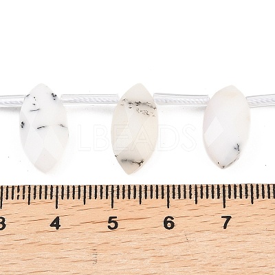 Natural White African Opal Beads Strands G-P607-A02-01-1