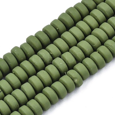 Handmade Polymer Clay Beads Strands CLAY-N008-104-1