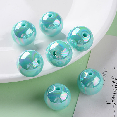Opaque Acrylic Beads MACR-S370-D20mm-SS2107-1