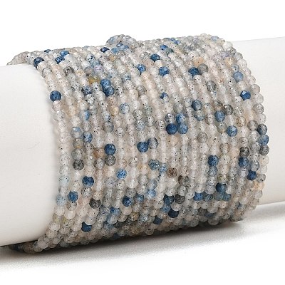 Natural Raindrop Azurite Beads Strands G-P618-2mm-03-1