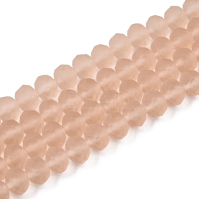 Transparent Glass Beads Strands EGLA-A044-T8mm-MD20-1