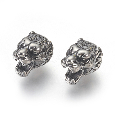 316 Surgical Stainless Steel Beads STAS-F195-082AS-1