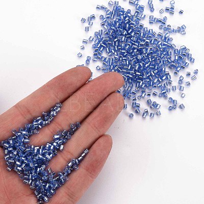 8/0 Glass Bugle Beads SEED-S032-07A-26-1