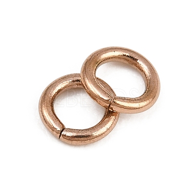 304 Stainless Steel Open Jump Rings SA-CBAF81C-01H-RG-1