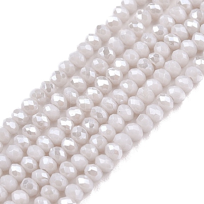 Electroplate Glass Beads Strands LS-EGLA-A044-P1mm-A19-1
