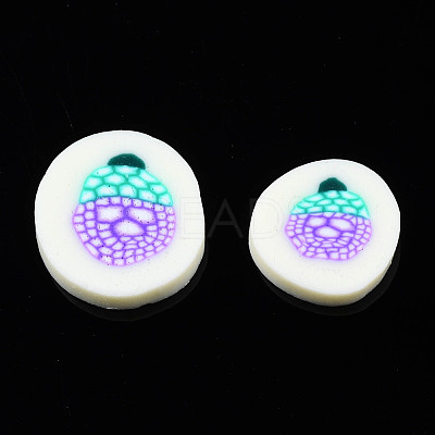 Handmade Polymer Clay Cabochons CLAY-N006-53-1