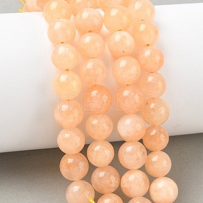 Dyed Natural Malaysia Jade Beads Strands G-G021-02C-23-1