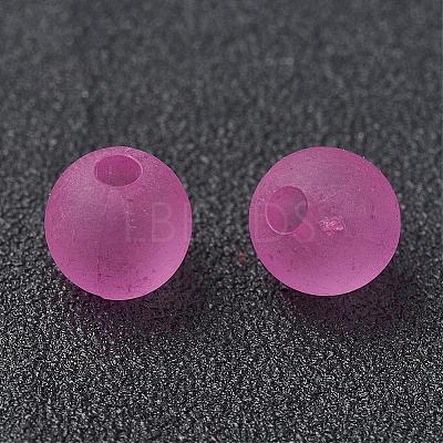 Transparent Acrylic Beads PL705-C28-1