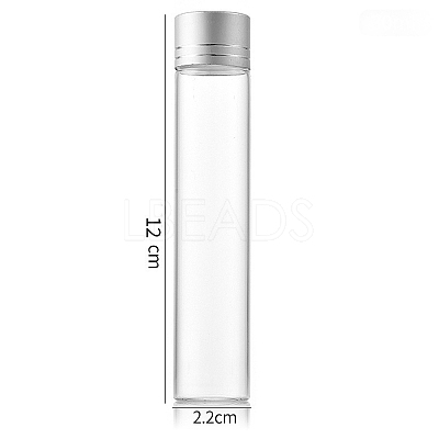 Clear Glass Bottles Bead Containers CON-WH0085-77I-01-1