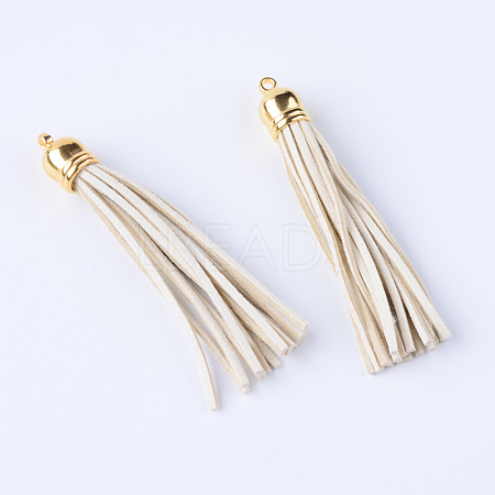 Faux Suede Tassel Pendant Decorations FIND-T003-A03-1