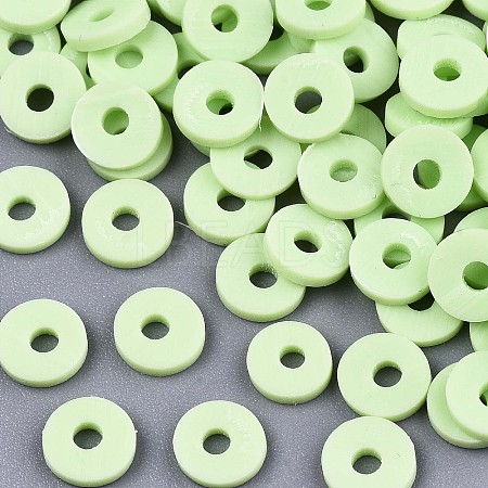 Handmade Polymer Clay Beads LS-CLAY-Q251-4.0mm-80-1