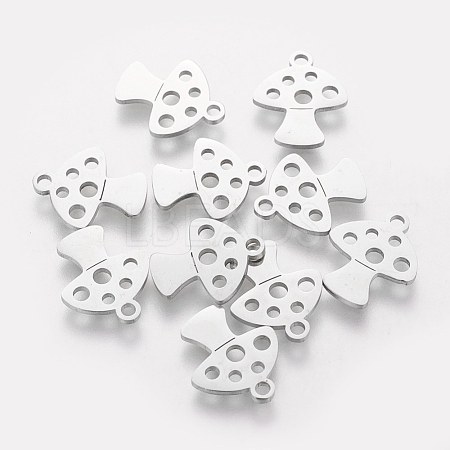 Non-Tarnish 201 Stainless Steel Charms STAS-S105-T491-1