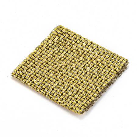 24 Rows Plastic Diamond Mesh Wrap Roll DIY-L049-05J-1
