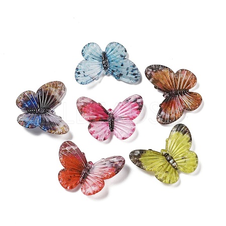 Transparent Acrylic Pendants MACR-K358-36B-1