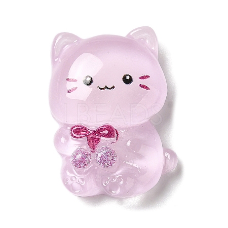 Translucent Resin Decoden Cabochons RESI-M039-03C-1
