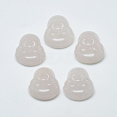 Natural Rose Quartz Pendants G-T122-15B-02-1