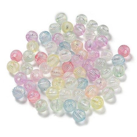 Transparent Acrylic Beads OACR-E041-03-1