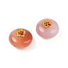 Natural Agate Rondelle Beads G-F773-02-2