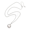 925 Sterling Silver Necklaces STER-Z009-19P-1