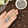 1200Pcs 6 Styles CCB Plastic Beads CCB-PA0001-10P-3