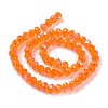 Electroplate Glass Beads Strands X1-EGLA-A034-T4mm-L07-2