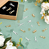 20Pcs 2 Colors Eco-Friendly Brass Watch Band Clasps KK-FH0007-66-4