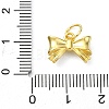 925 Sterling Silver Bowknot Charms STER-M119-05B-G-3