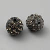 Handmade Polymer Clay Rhinestone Beads CLAY-WH0011-08M-2