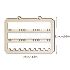 Rectangle Wood Wall Mounted Display Rack PW-WG43679-04-1