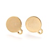 304 Stainless Steel Stud Earring Findings STAS-P221-27G-1